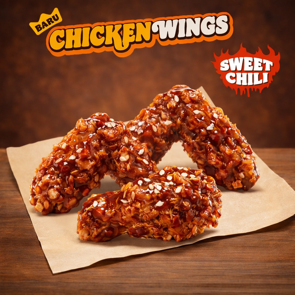 3pc Wings Dunked - Sweet Chili