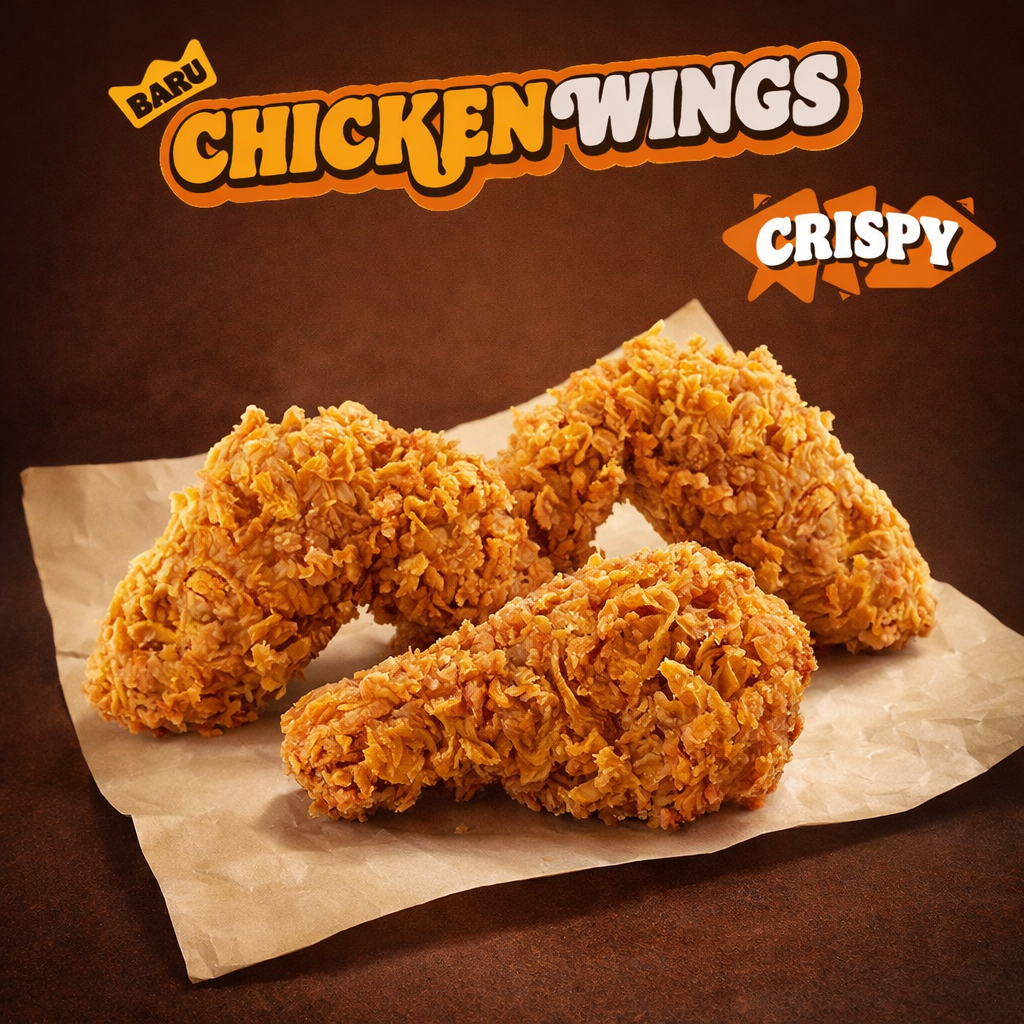 3pc Wings Plain