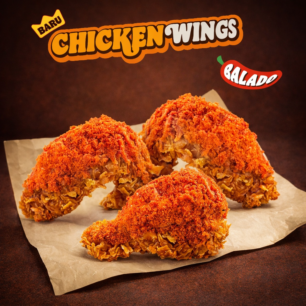 3pc Wings Sprinkle - Balado