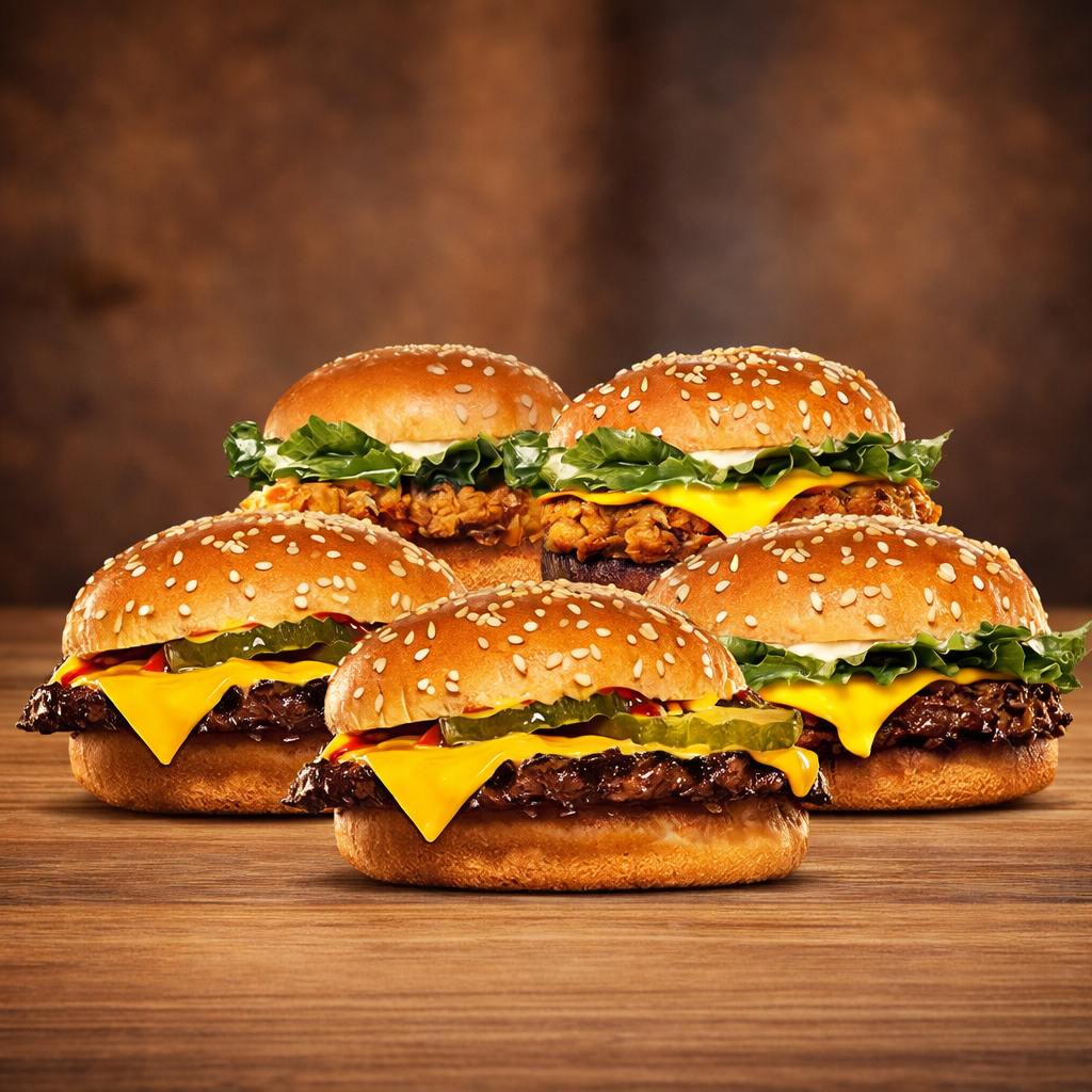 5 Burger Seru