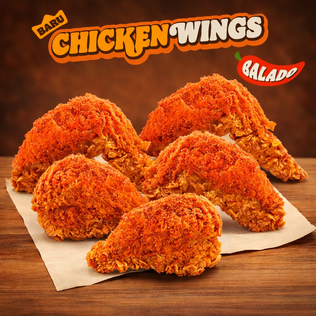 5pc Wings Sprinkle - Balado