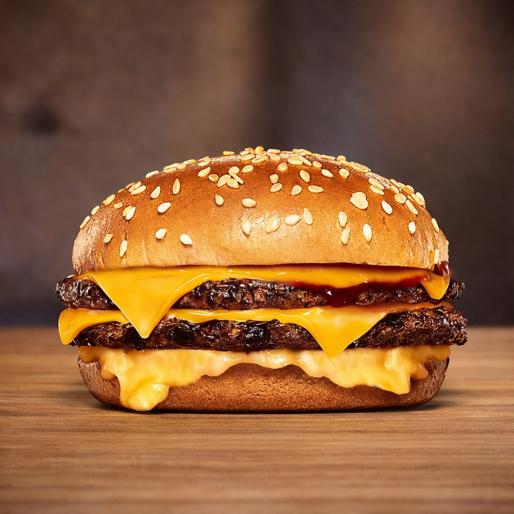 Double Mozzarella Cheeseburger