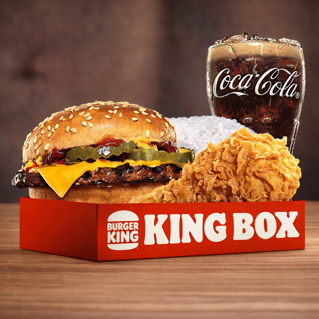 King Box Cheeseburger XL