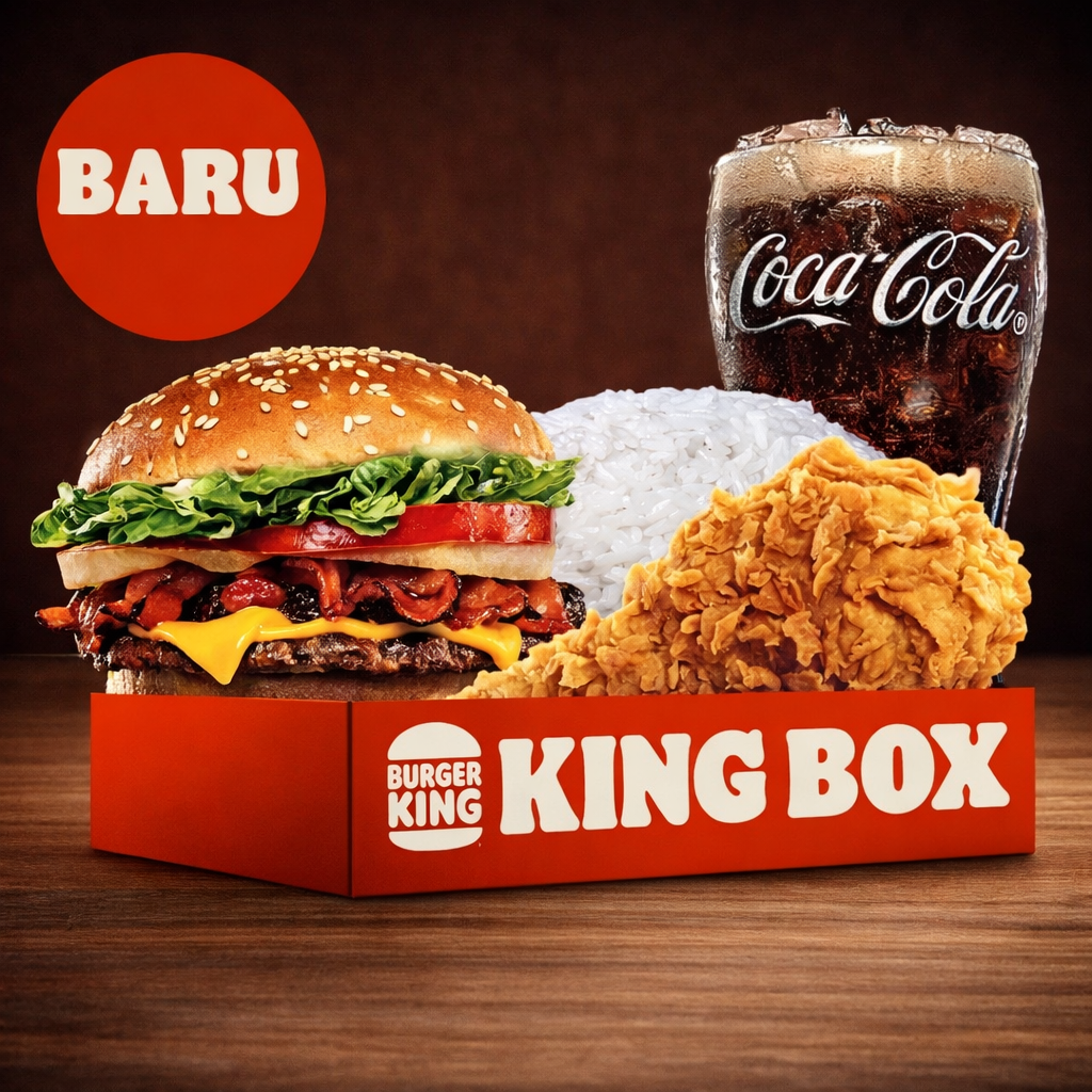 King Box Triple Cheese Whopper Jr