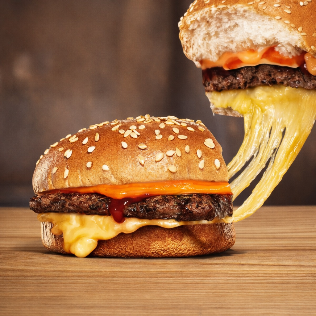 Mozzarella Cheeseburger XL