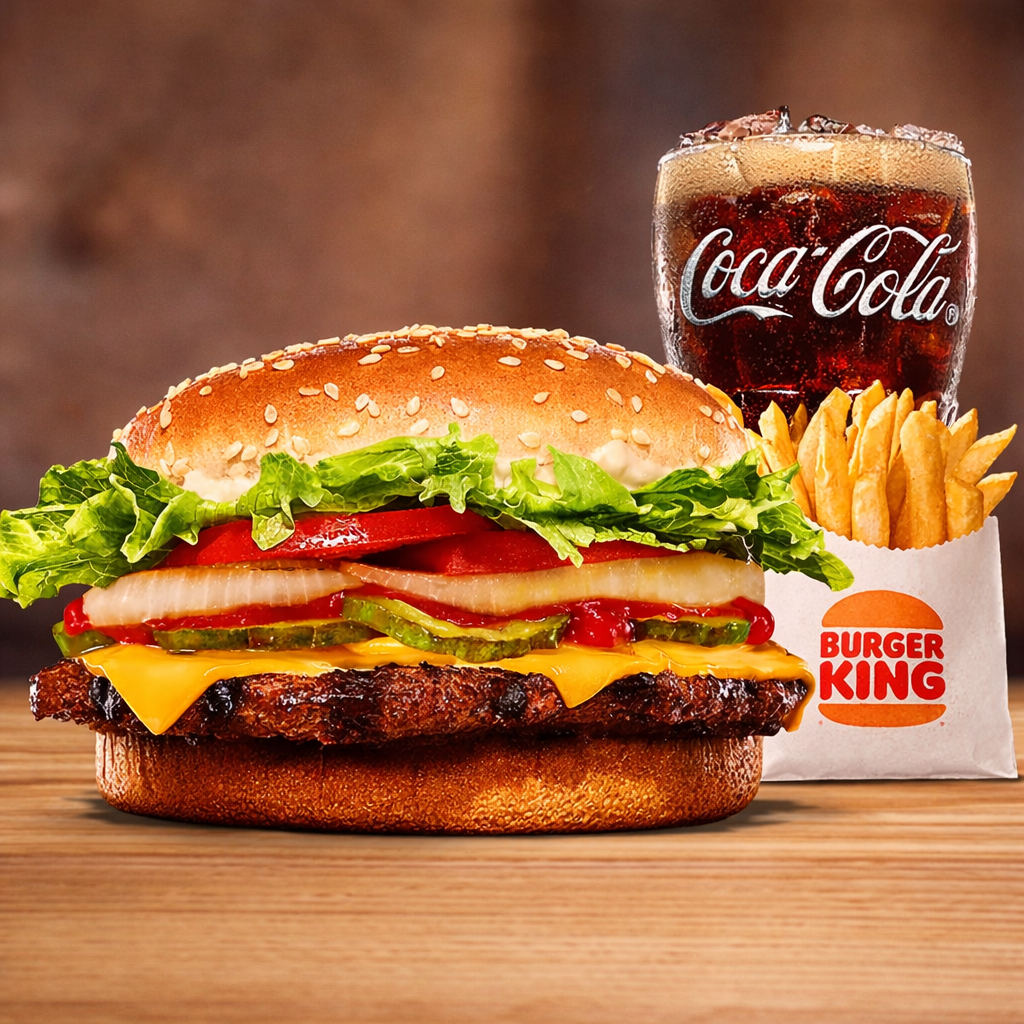 Paket Cheese Whopper Meal