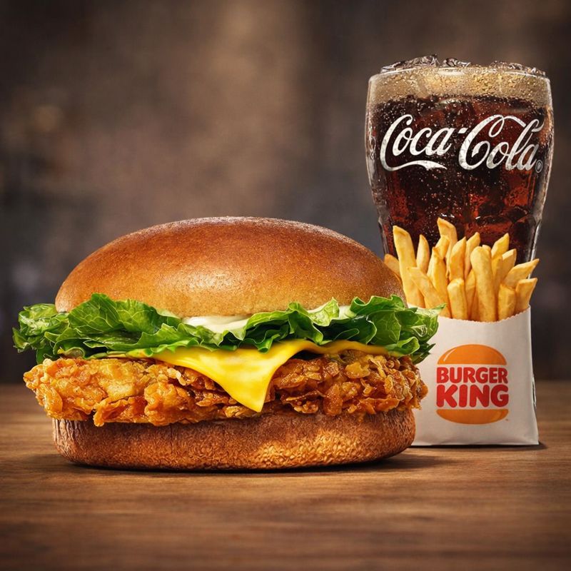 Paket Chicken Cheese Burger