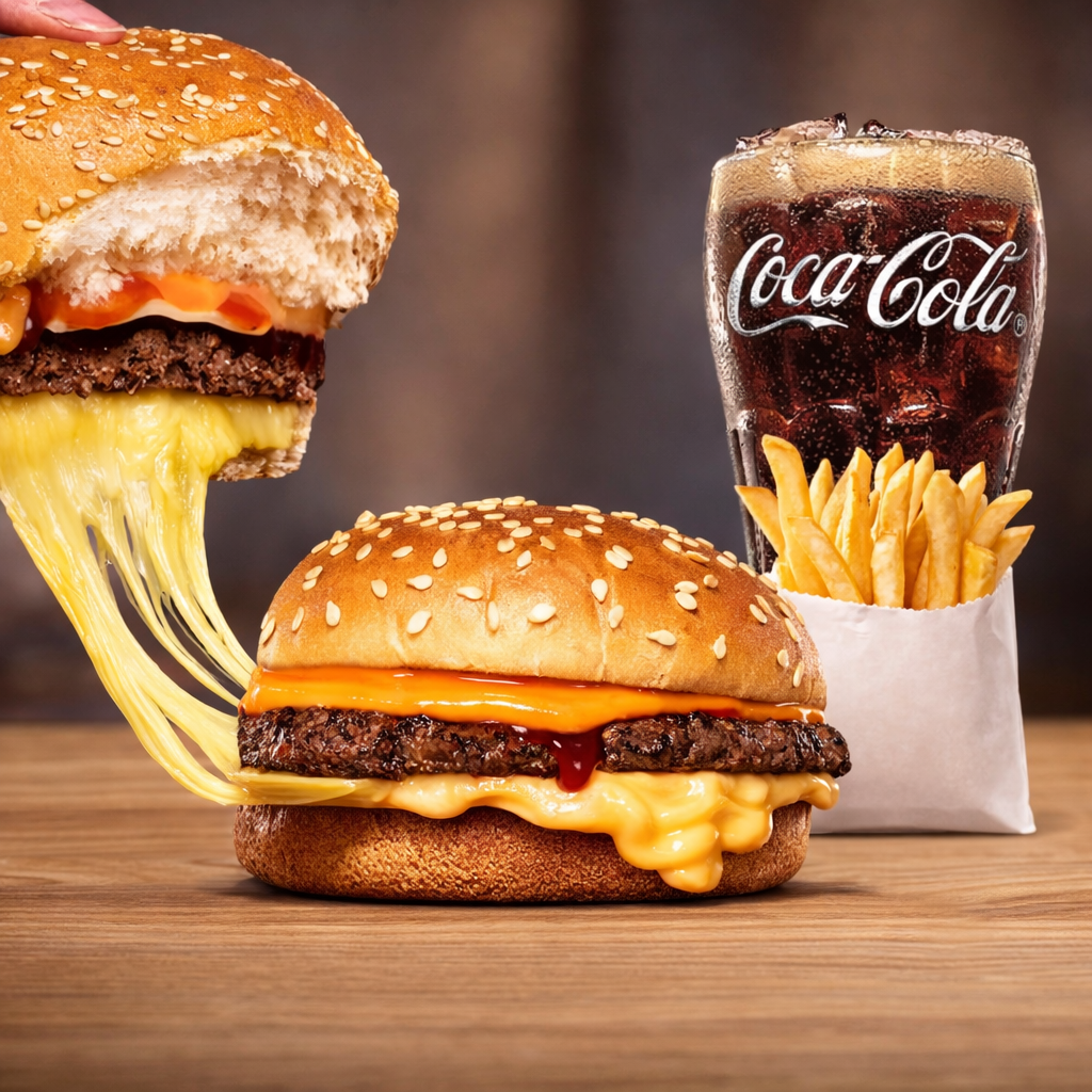 Paket Mozzarella Cheeseburger