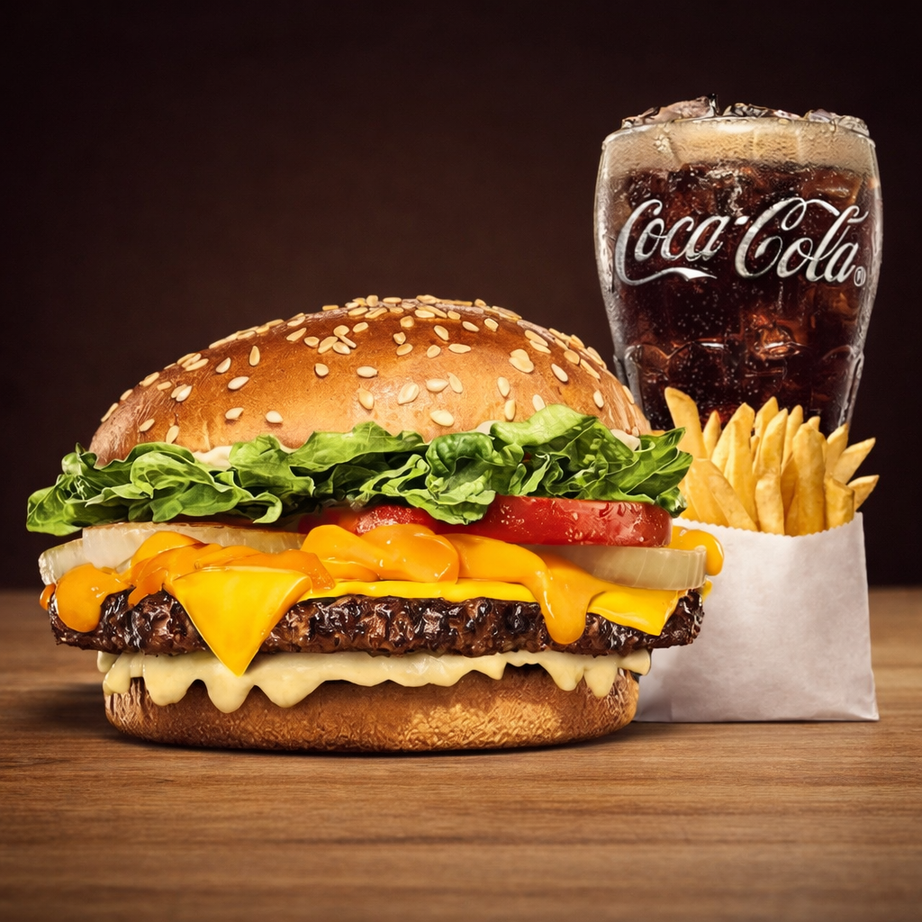 Paket Triple Cheese Whopper Jr