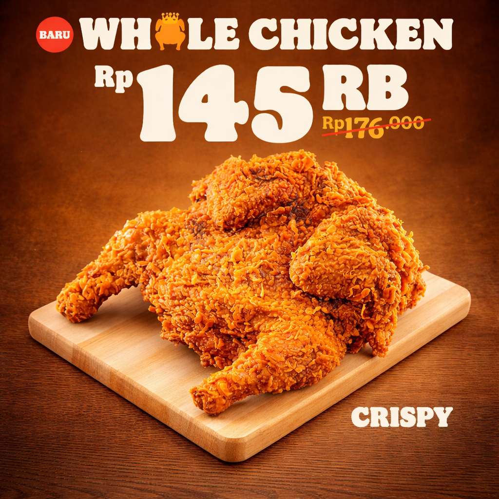 Whole Crispy Chicken