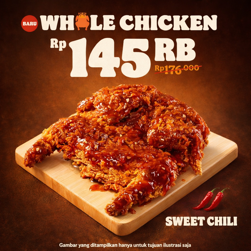 Whole Sweet Chili Chicken